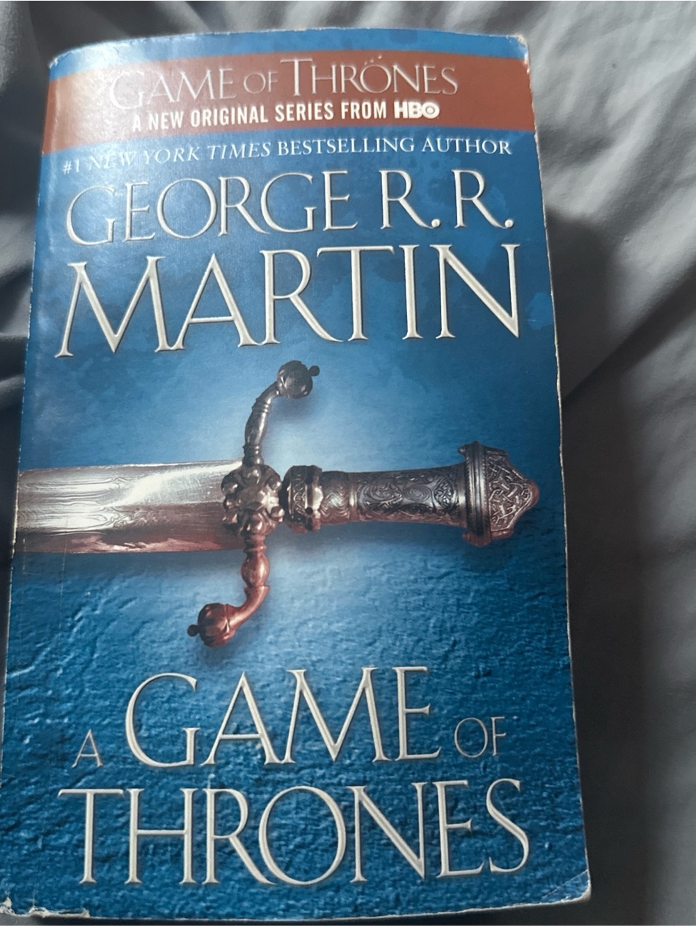 A Game of Thrones Paperback - Blue Cover